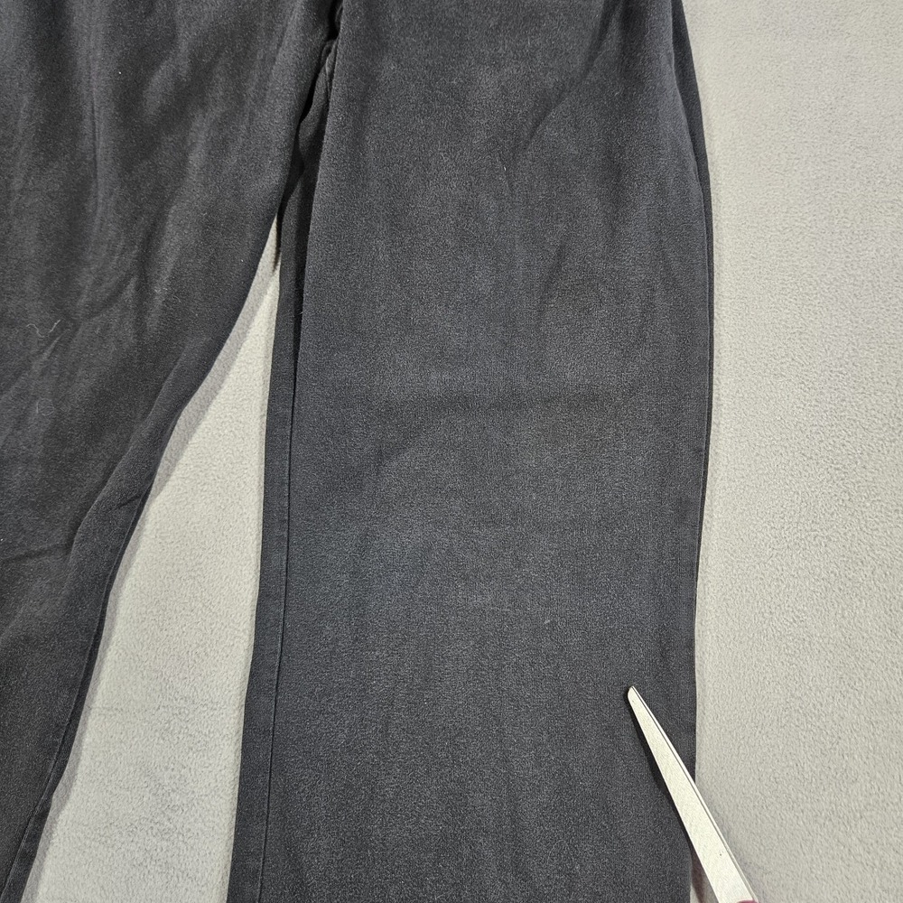 Y2K Victoria's Secret Pink Fold Over Yoga Pants Medium Bling Flare Sequin - Picture 13 of 16